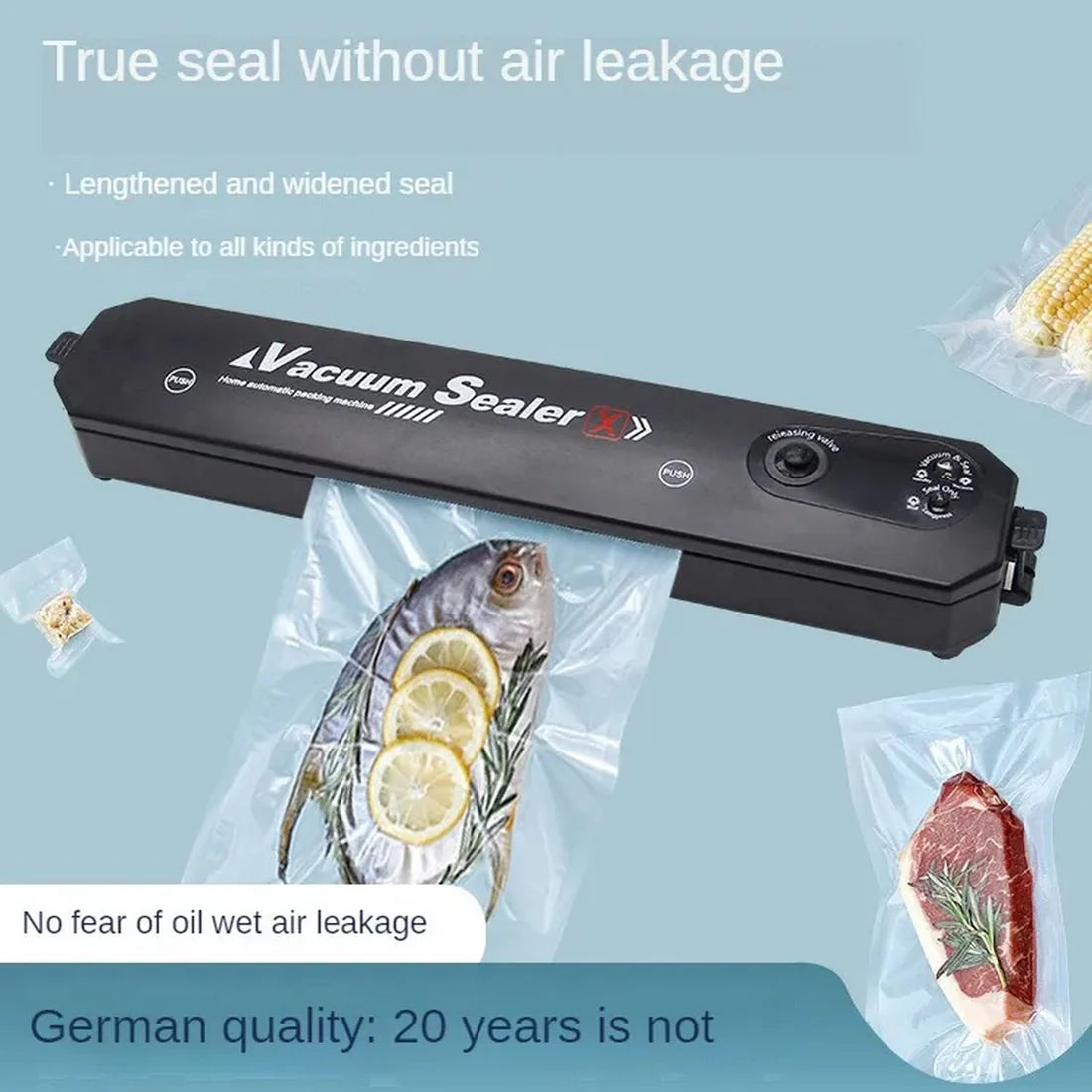 Automatic Food Vacuum Sealer – Keep Food Fresh, Save More!