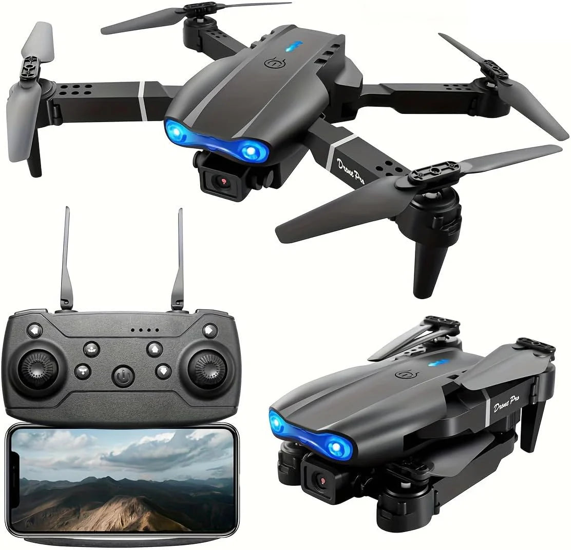 E99 Pro Drone – 4K HD Dual Camera | Smart Foldable Drone with Obstacle Avoidance