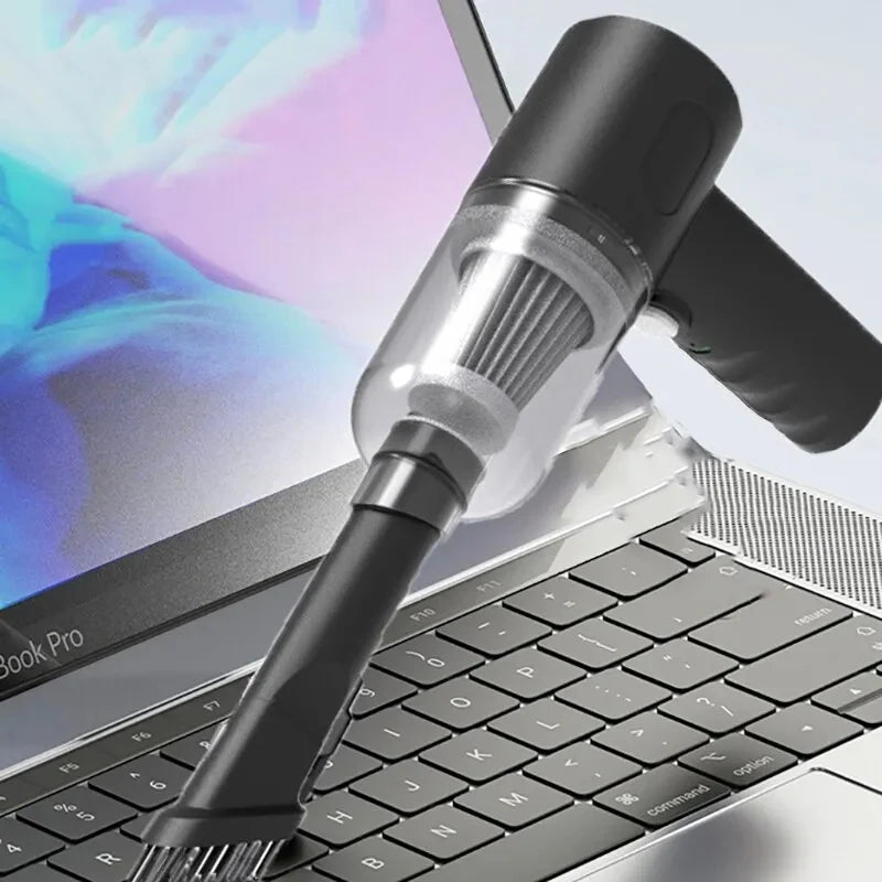 Smart Vacuum & Blower – Rechargeable Portable Car & Home Cleaner